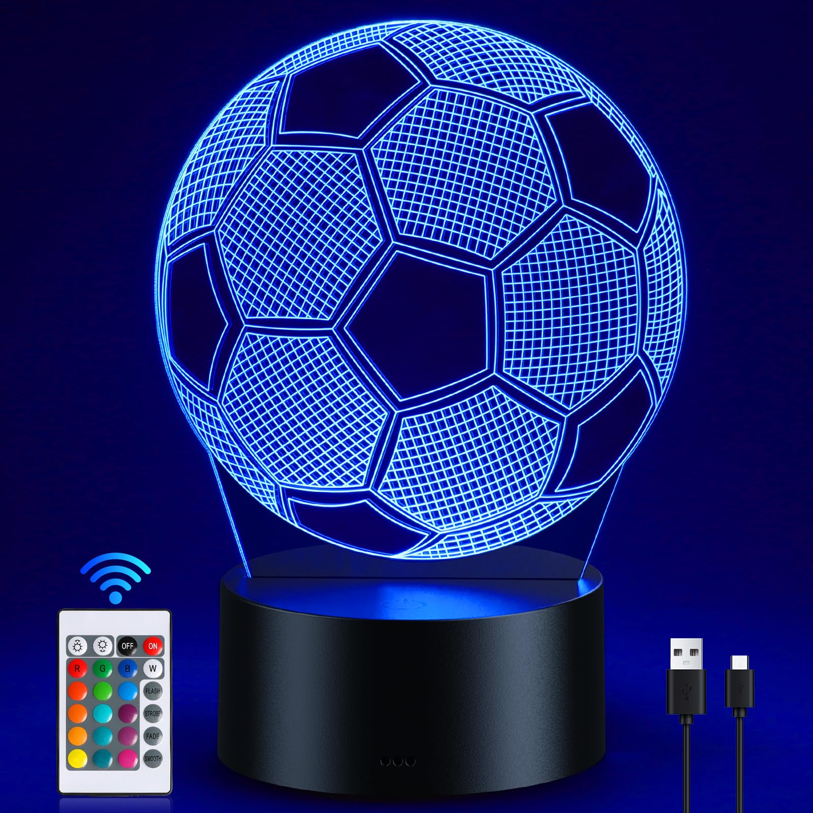 POSSHE K9 - Luce notturna in cristallo a forma di cavallo, 80 mm, con telecomando in 16 colori, lampada aggiornata per compleanno, Natale, statuette alla moda, regalo per la decorazione della stanza POSSHE K9 - Luce notturna in cristallo a forma di cavallo, 80 mm, con telecomando in 16 colori, lampada aggiornata per compleanno, Natale, statuette alla moda, regalo per la decorazione della stanza