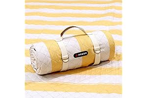 Waterproof Outdoor Extra Large Picnic Blanket for Kids, 80 x 80 Inches