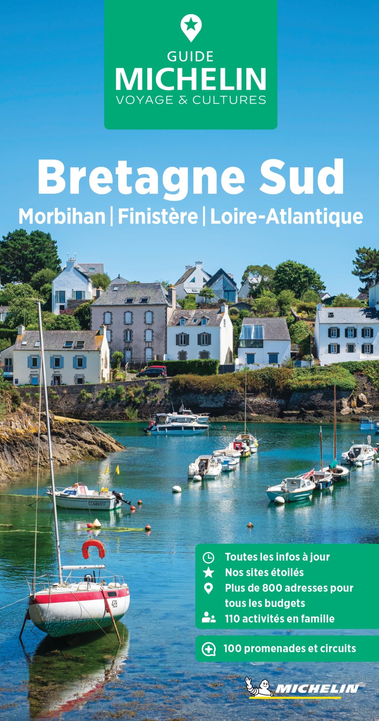 Bretagne Sud GVF mich Morbihan Finistère - Loire-Atlantique (Le Guide Vert)