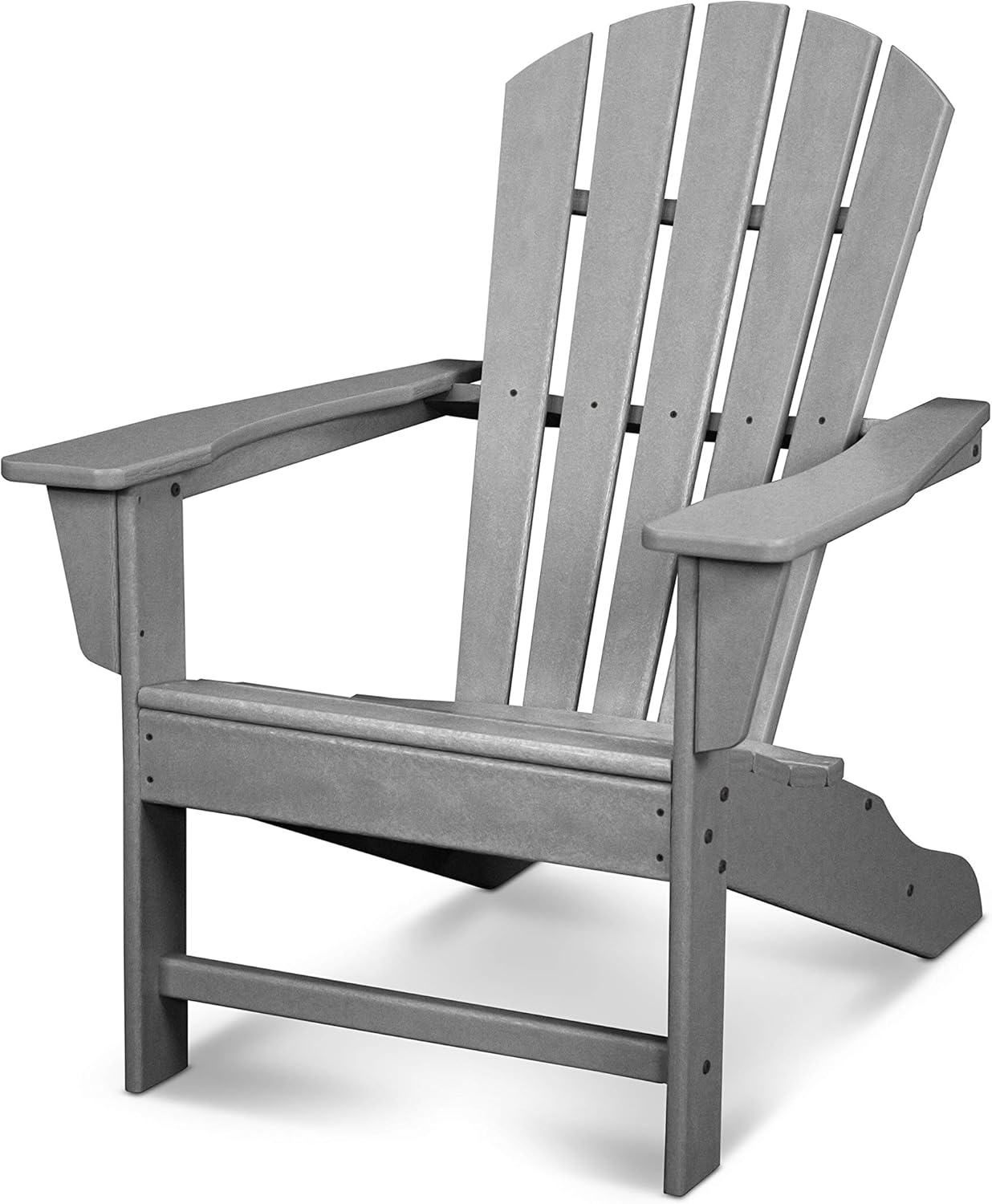 POLYWOOD® Shore Line Adirondack Chair, Slate Grey