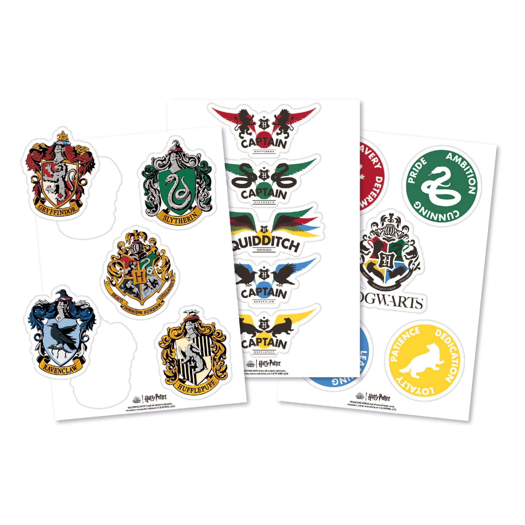 Half Moon Bay Harry Potter - Hogwarts Houses Sticker Sheet