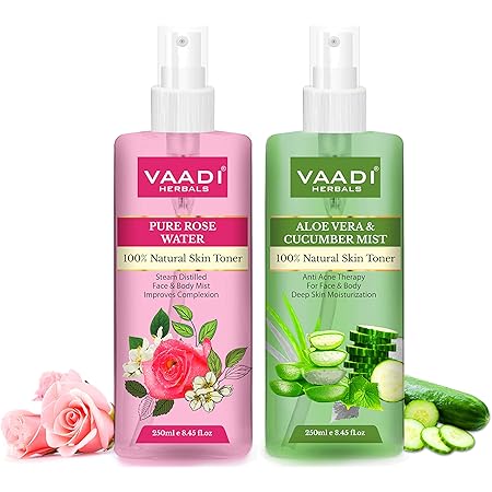 aloe vera rose water toner