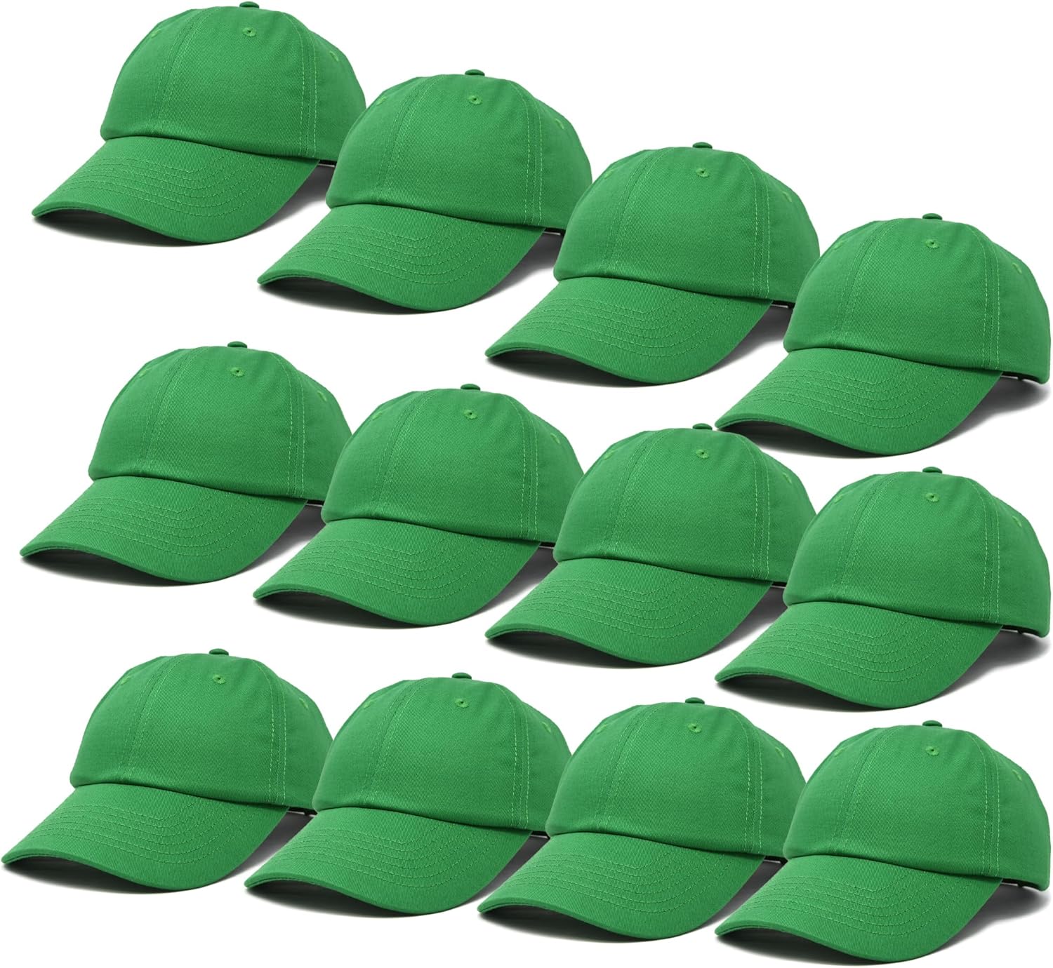 DALIX Baseball Cap Mens Trucker Hat Dad Hats Caps for Women 12 Pack