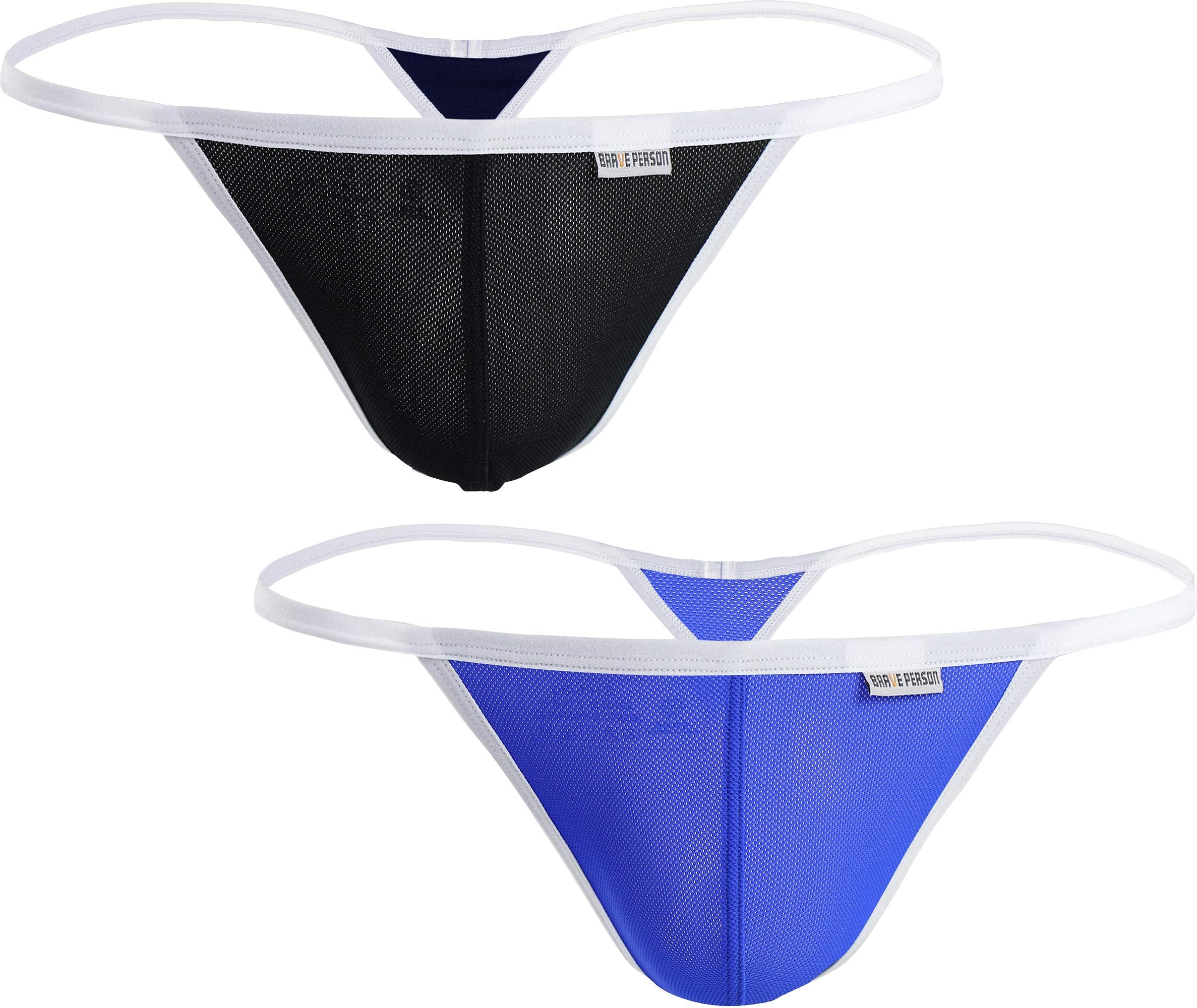 jkfs Mens Power Net Low Waist Free Size G String/Thong Underwear for Mens (Pack of 2)-picture-39