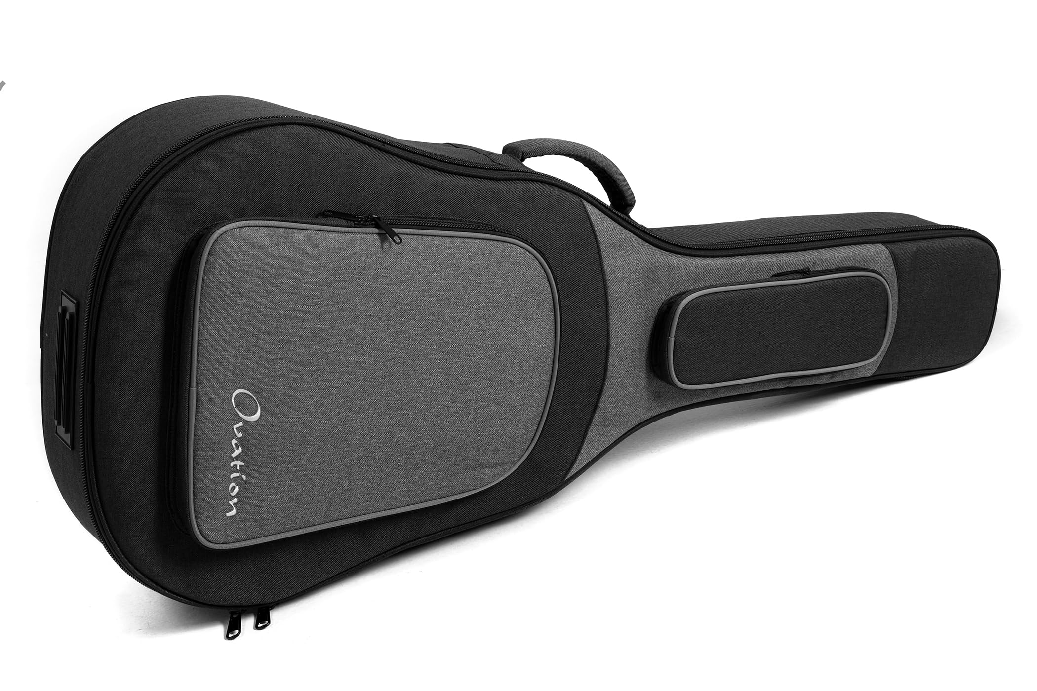 Ovation Chitarra acustica elettrica Pro Series Ultra 1516 Mid Non-Cutaway – Coperta in abete massello di grado A – Mid-Depth Lyrachord Body – con custodia morbida – vernice UV, effetto metallizzato