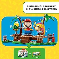 Vista 6 de LEGO Super Mario Dixie Kong's Jungle Jam - Juego de expansión 71421, juego de regalo de Super Mario para niños y niñas de 7 a 9 años, juego