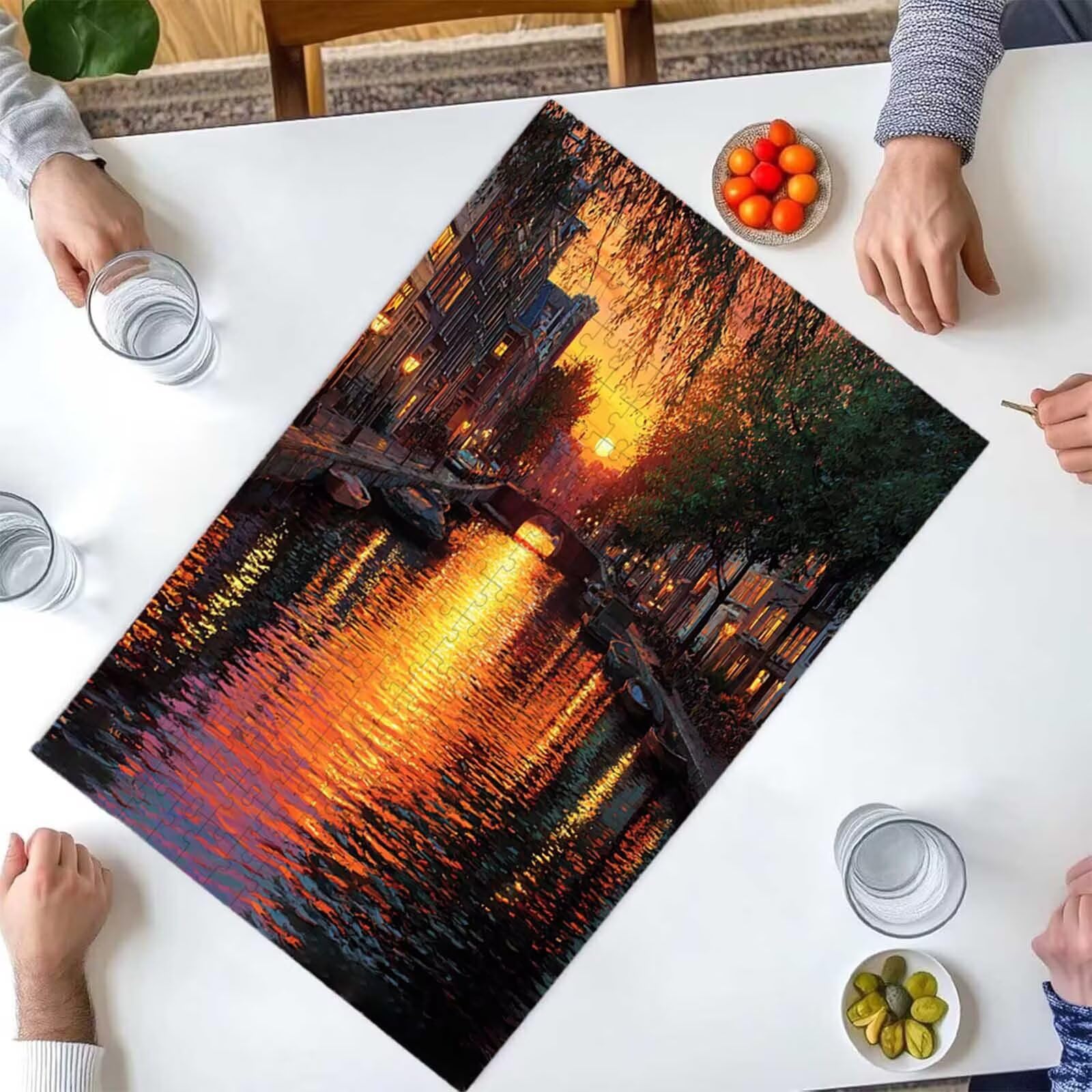 Puzzle dla dorosłych 6000 sztuk | Zabawa rodzinna i zajęcia grupowe dla nastolatków i prezent urodzinowy dla dzieci w wieku 14 lat | Dekoracja domu i pomysł na prezent Relax179x105cm PjY11637 8-9