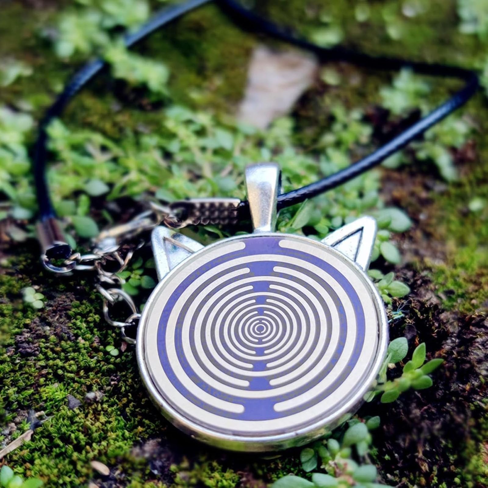 Antena de campo magnético para meditación y sesiones de yoga con disco de 2,5 cm