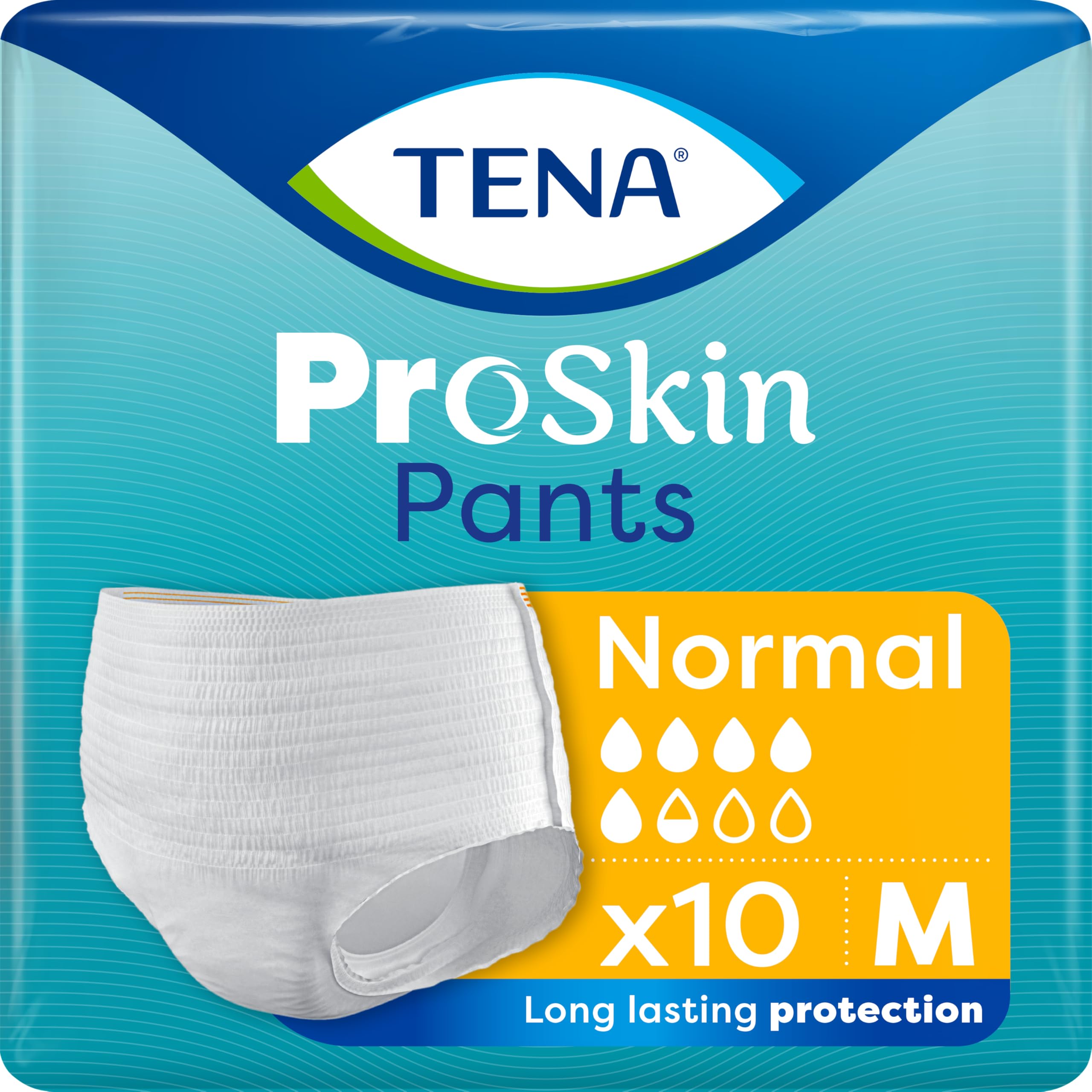 TENA Unisex Adult Diaper Pants- Medium|Normal| Waist Size 31.49-43.30 inch| 80-110cms|10 Counts-image-11