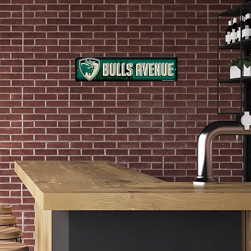 Vista 540 de Rico Industries Letrero de plástico de la NCAA de plástico de 4 x 16 pulgadas Alternativo