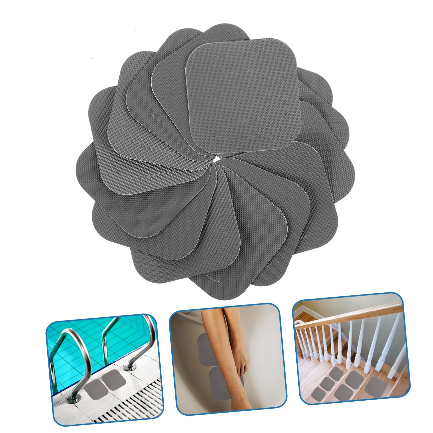 80 Hojas De Pegatinas Antideslizantes Pegatinas Antideslizantes para La Pegatinas Antideslizantes para El Baño Pegatinas Antideslizantes para El Suelo Pegatinas para El