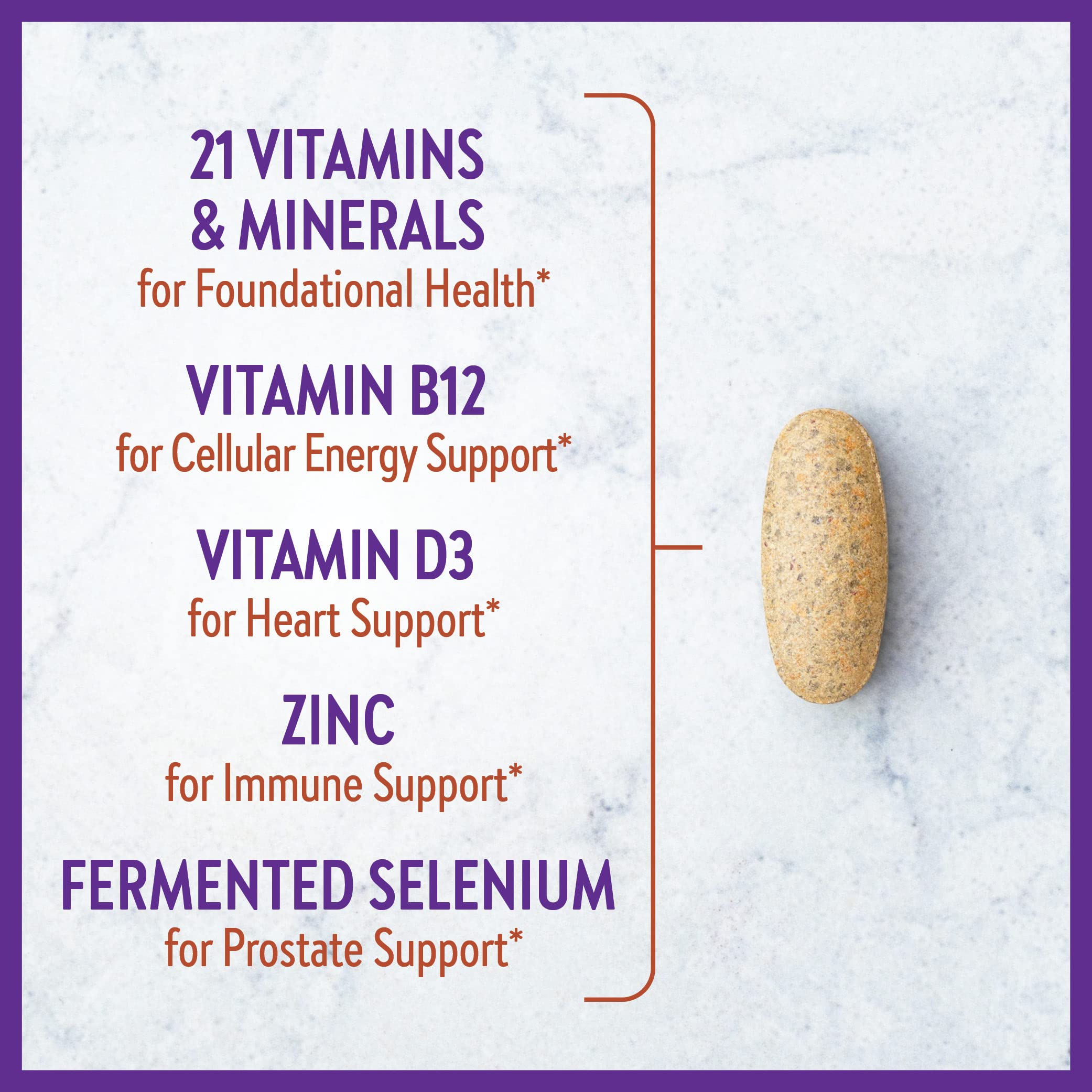 Buy New Chapter Men's Multivitamin for Immune, Stress, Heart + Energy