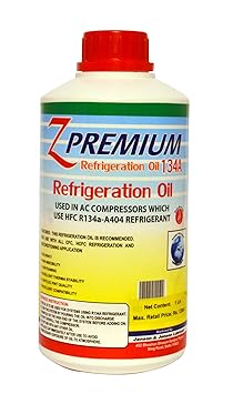 Z Premium Refrigeration Compressor Oil Grade R134A-404 (1Ltr.)
