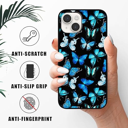 Miniatura 2 de Funda protectora para iPhone 15 de 6.1 pulgadas, diseño de pelota de fútbol americano en fuego y agua, TPU suave, a prueba de arañazos, a prueba de