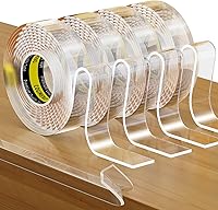 Vista 11 de Protector de borde transparente, protector de esquina seguro, protector de borde antiafilado, para muebles, cajones, mesas, armarios de 0.8 pulgadas