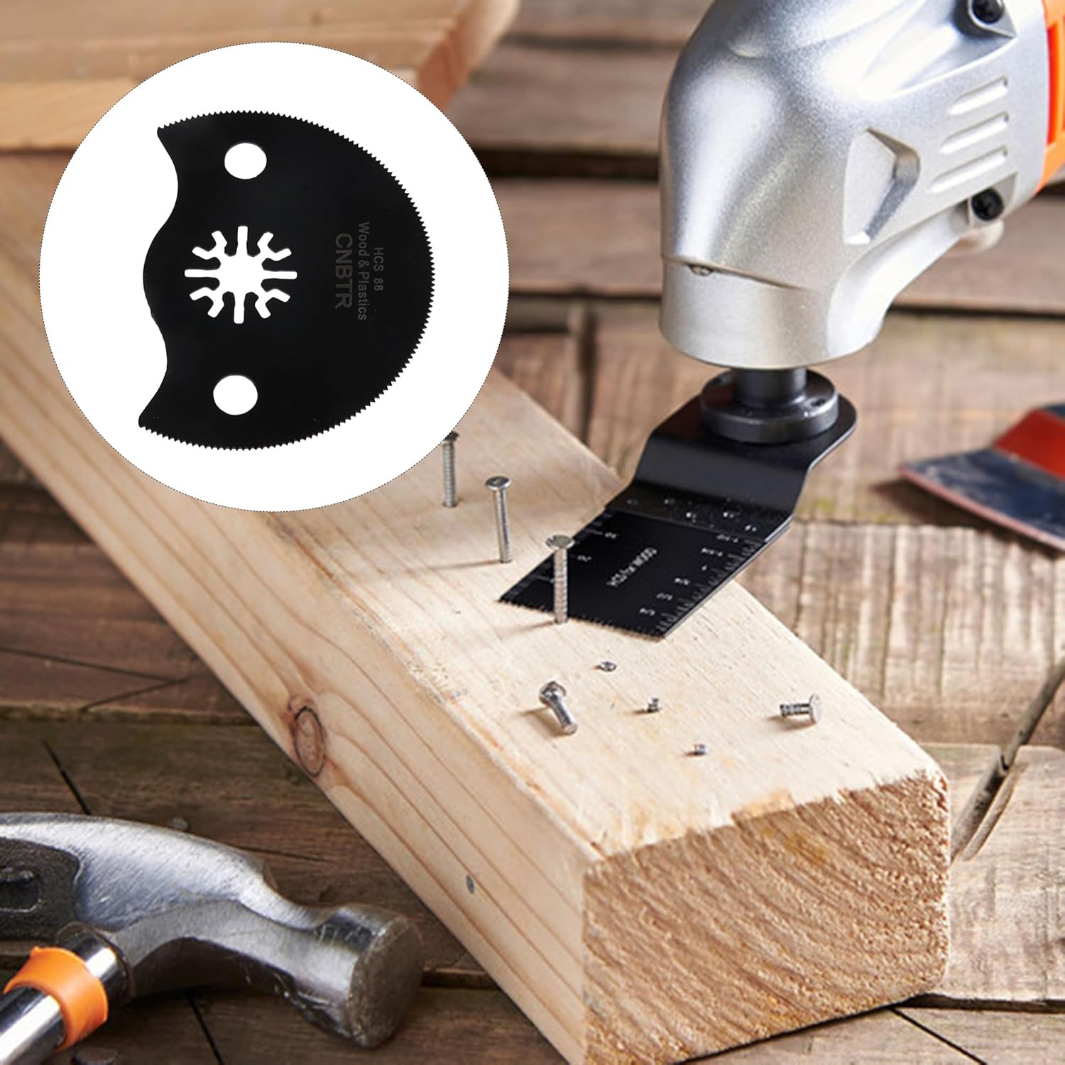 BQLZR General Purpose High Carbon Steel Semi-circular Flat Saw 88mm