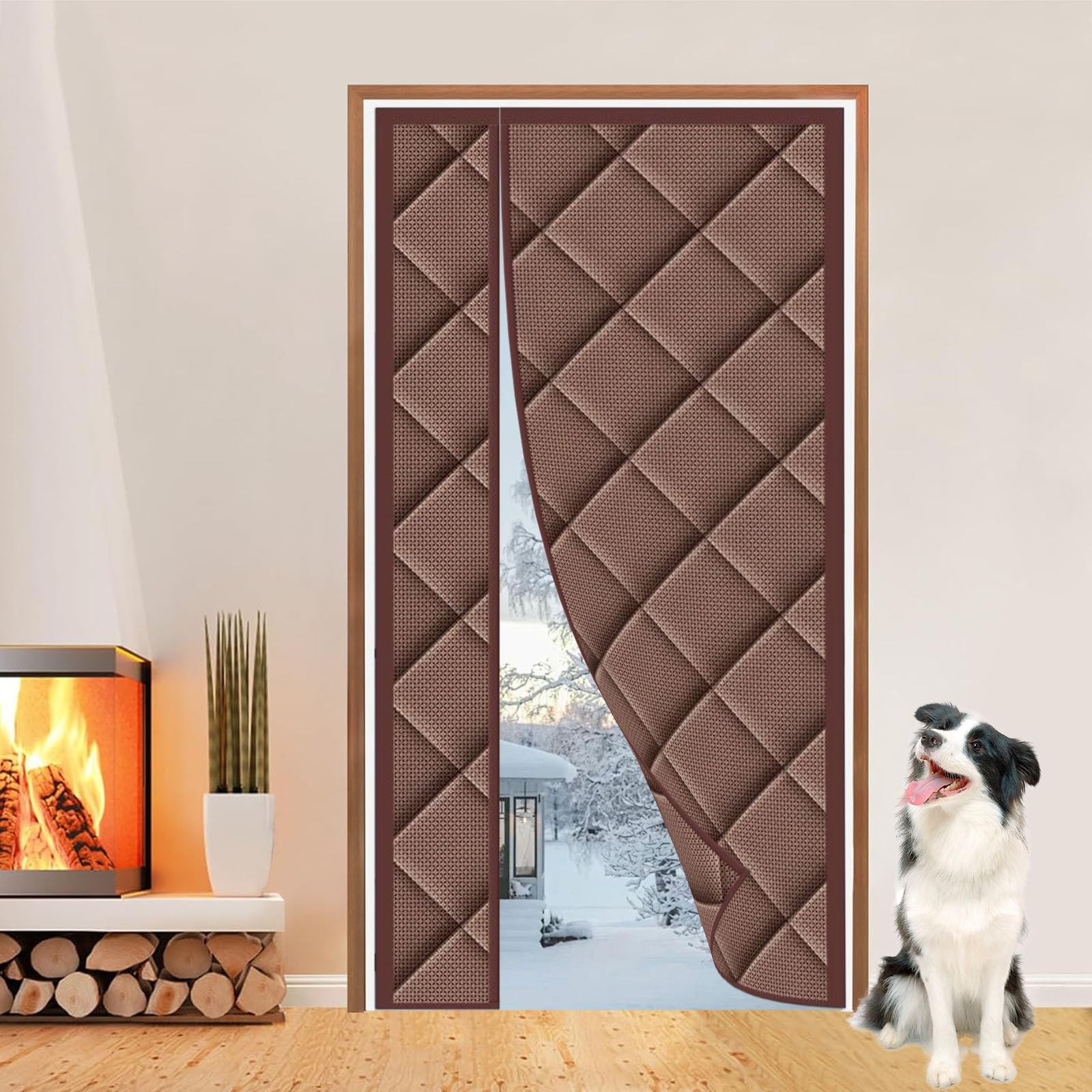 Amazon.com: LKPMGOA Magnetic Thermal Insulated Door Curtain