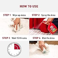 Vista 6 de Nature's Miracle Advanced Cat Stain and Odor Eliminator Spray, Severe Mess Enzymatic Formula, Sunny Lemon Scent, 32 fl oz