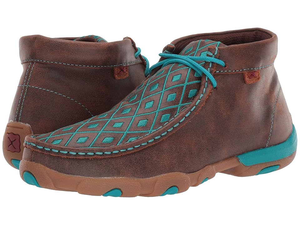 Twisted X WDM0072 (Bomber/Turquoise) Women's Boots INTERNATIONAL SHIPPING