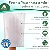 Harmony Care® - 8 x moist disposable wash mitts made of soft premium spunlace disposable washcloths for adult care and babies - extra thick irritation-resistant washcloths disposable
