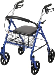 Drive Medical Steel Rollator