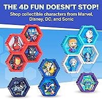 Vista 8 de Wow! PODS 4D Disney Frozen Olaf - Figura única de cabeza de Bobblehead conectable y coleccionable, exhibición de pared/estante, figura de acción