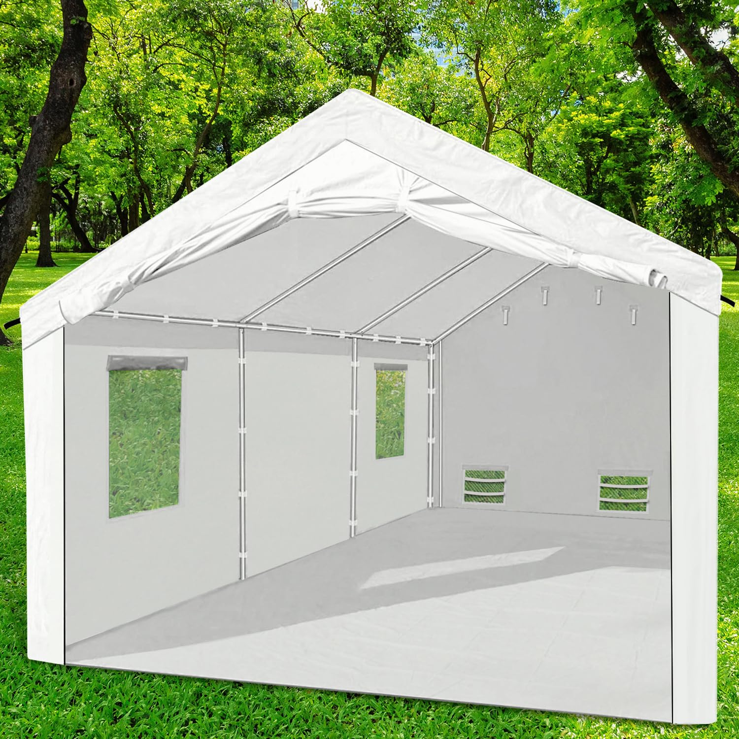 Amazon.com: Portable Paint Booth 20x12.5x10ft Heavy Duty Rainproof