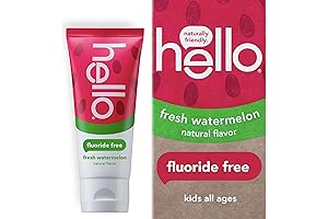 Hello Kids Fluoride-Free Watermelon Toothpaste