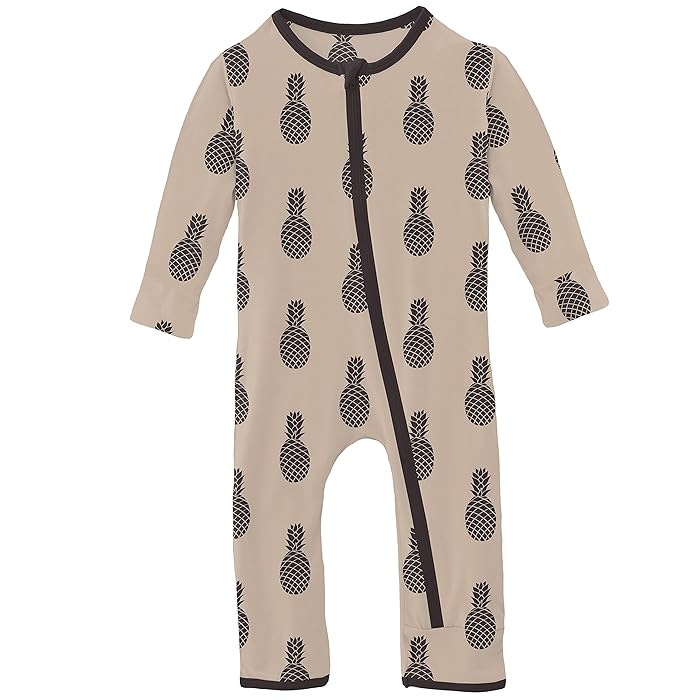 Kickee Pants Kids Print Coverall with Zipper (Infant) INTERNATIONAL SHIPPING