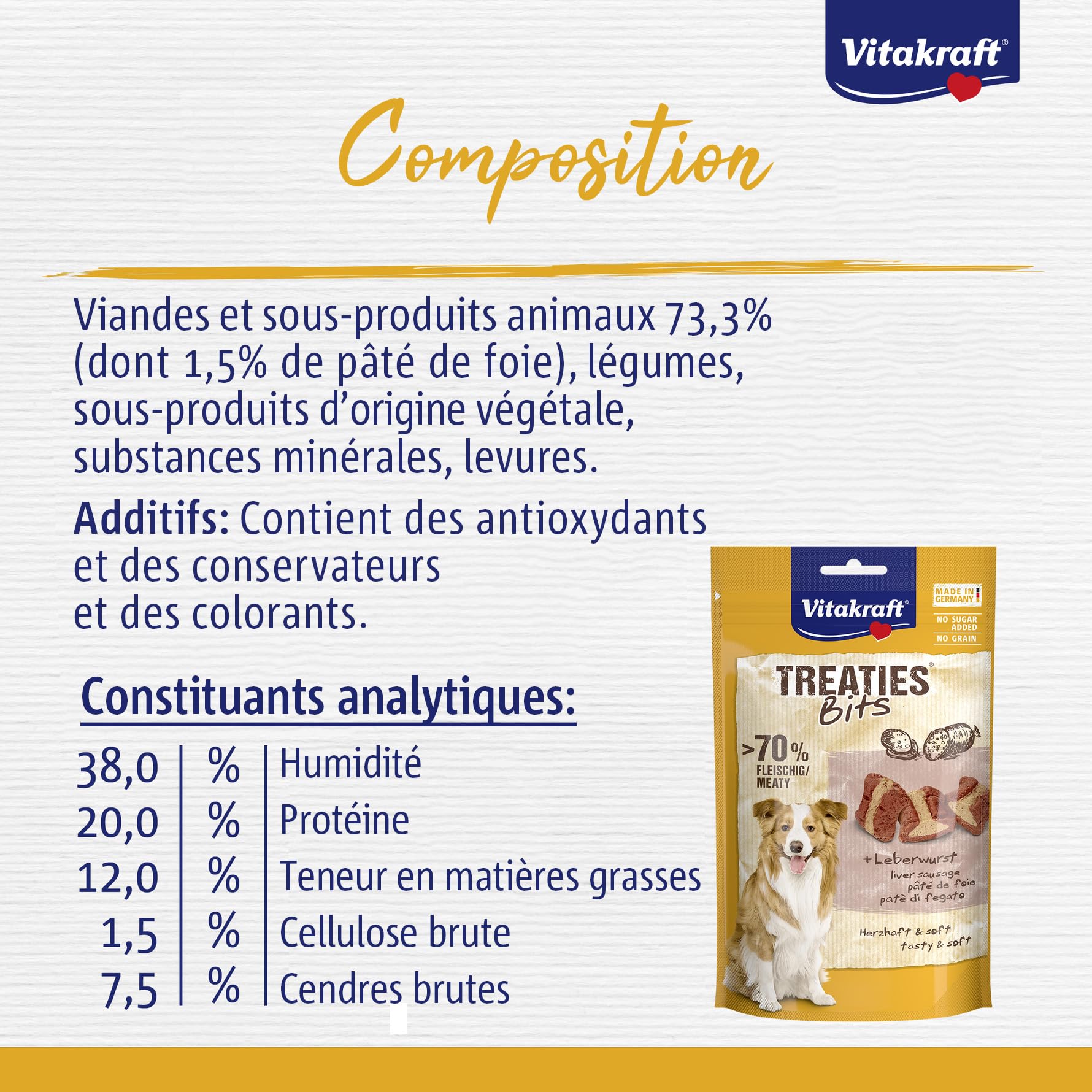 Vitakraft Treaties con fegato