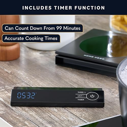 Miniatura 3 de Báscula digital de alimentos, báscula digital de cocina, báscula para alimentos y gramos, báscula digital de peso de gramos y onzas, báscula de