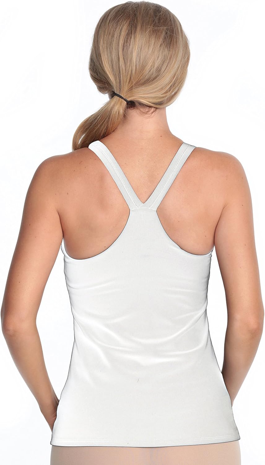 Yoga Underwire V Strap Camisole with Smooth Seamless Cups -M6089
