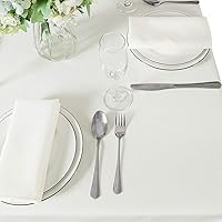 Vista 164 de Rectangle Tablecloth 90x132 inch Washable Polyester Fabric Table Cloth for Wedding Party Dining Banquet Decoration（90x132, Turquoise）