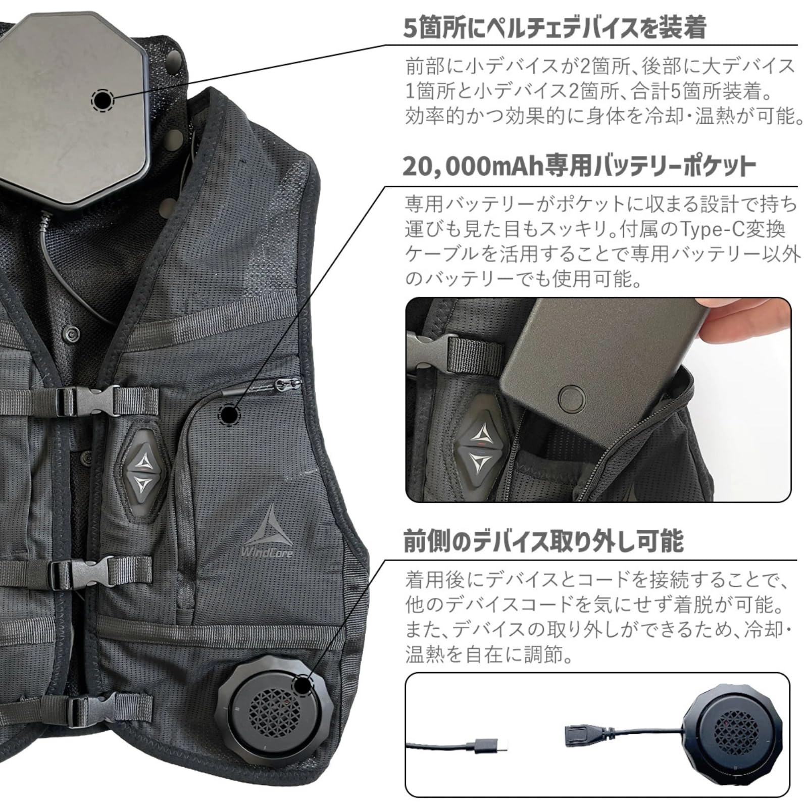 Amazon.co.jp: 【バッテリー付き】2026年モデル ワークマン ウィンド Amazon.co.jp: 【バッテリー付き】2026年モデル ワークマン ウィンド