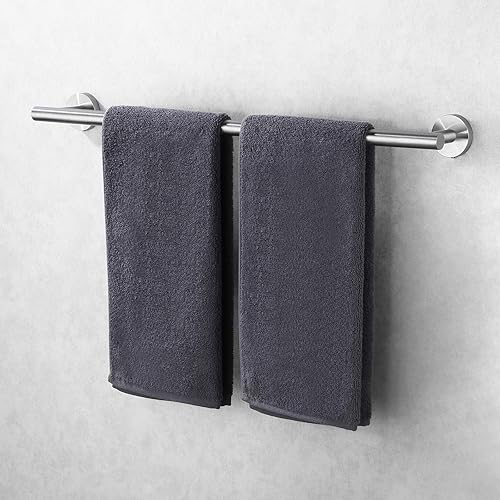 Miniatura 2 de Toallero KES para toalla de baño, cocina, mano, paños para trastes, hecho de acero inoxidable a prueba de óxido, montaje de pared, SUS304, 23.6