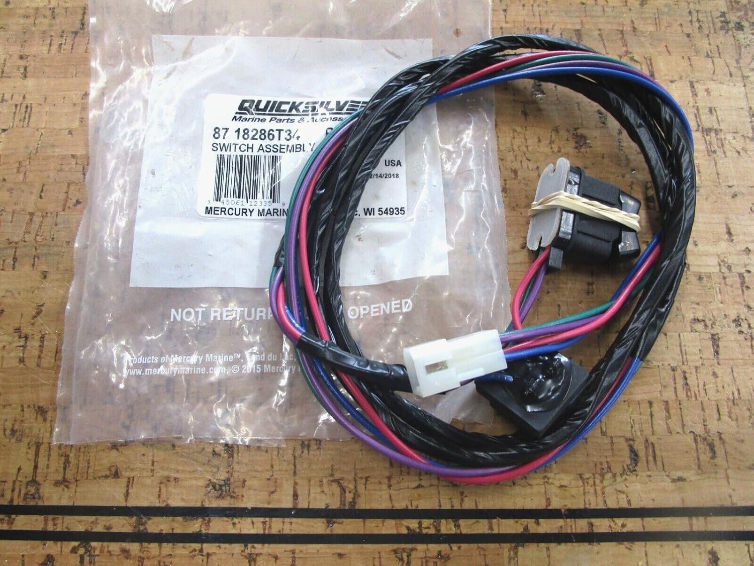 Mercury Quicksilver Power Trim Switch Kit Zz 87-18286t34