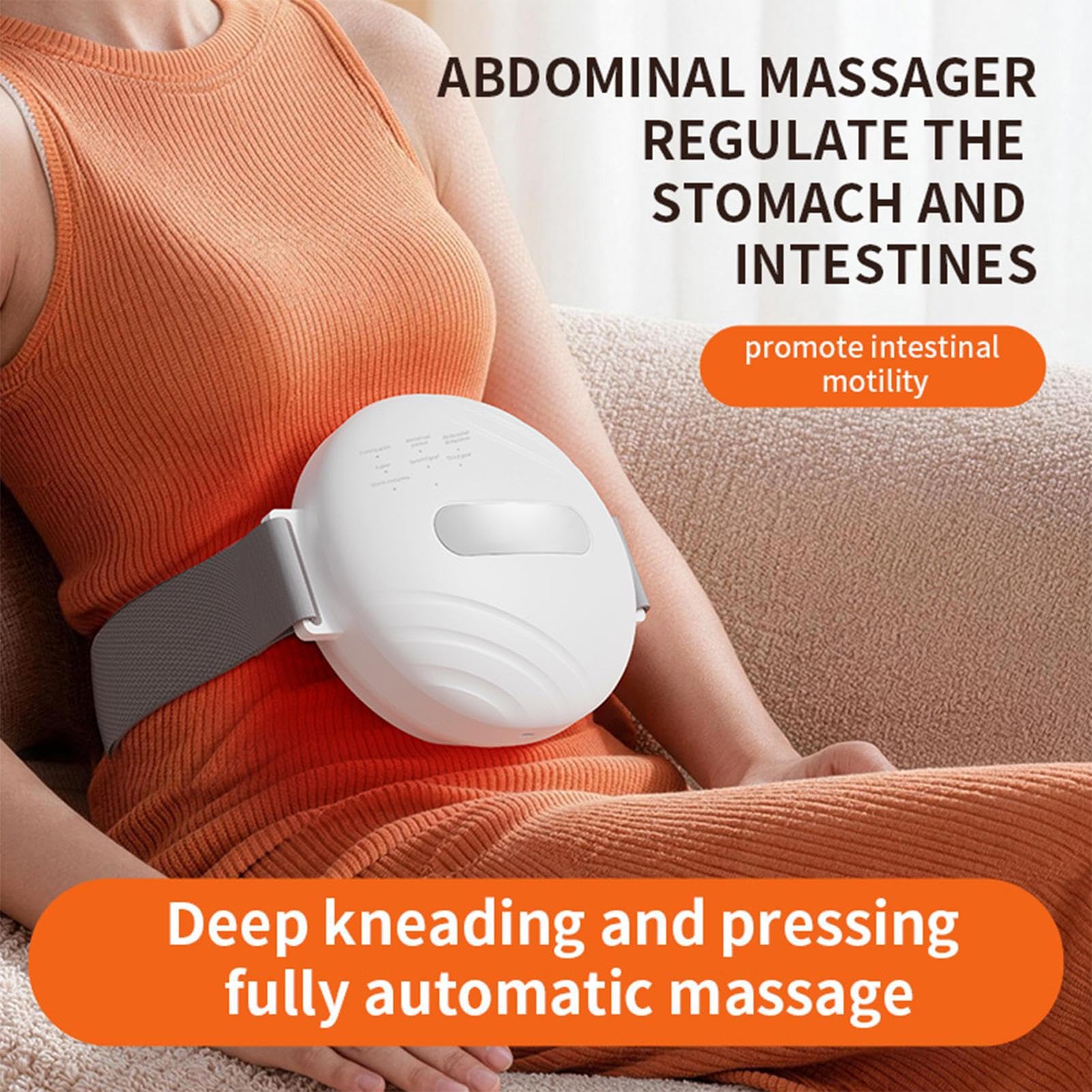 Massageur abdominal Appareil Abdominal Électrique sans Fil Chauffant