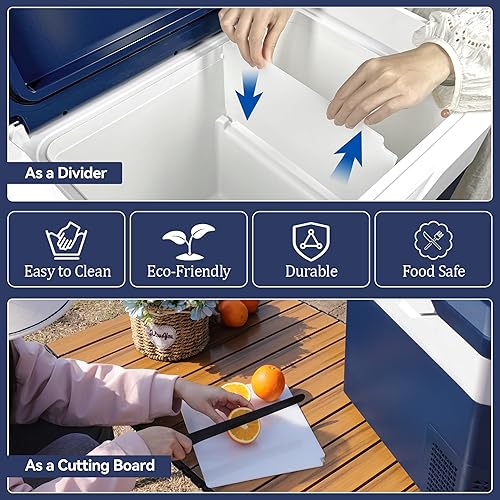 Miniatura 9 de Refrigerador portátil de 12 V, refrigerador de 32 cuartos de galón, 12 voltios, congelador de 12 V24 V CC 110  240 V CA para camión, furgoneta, RV,