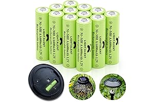 Double A Ni-MH 1.2V High Capacity Rechargeable Pre-Charged AA Batteries