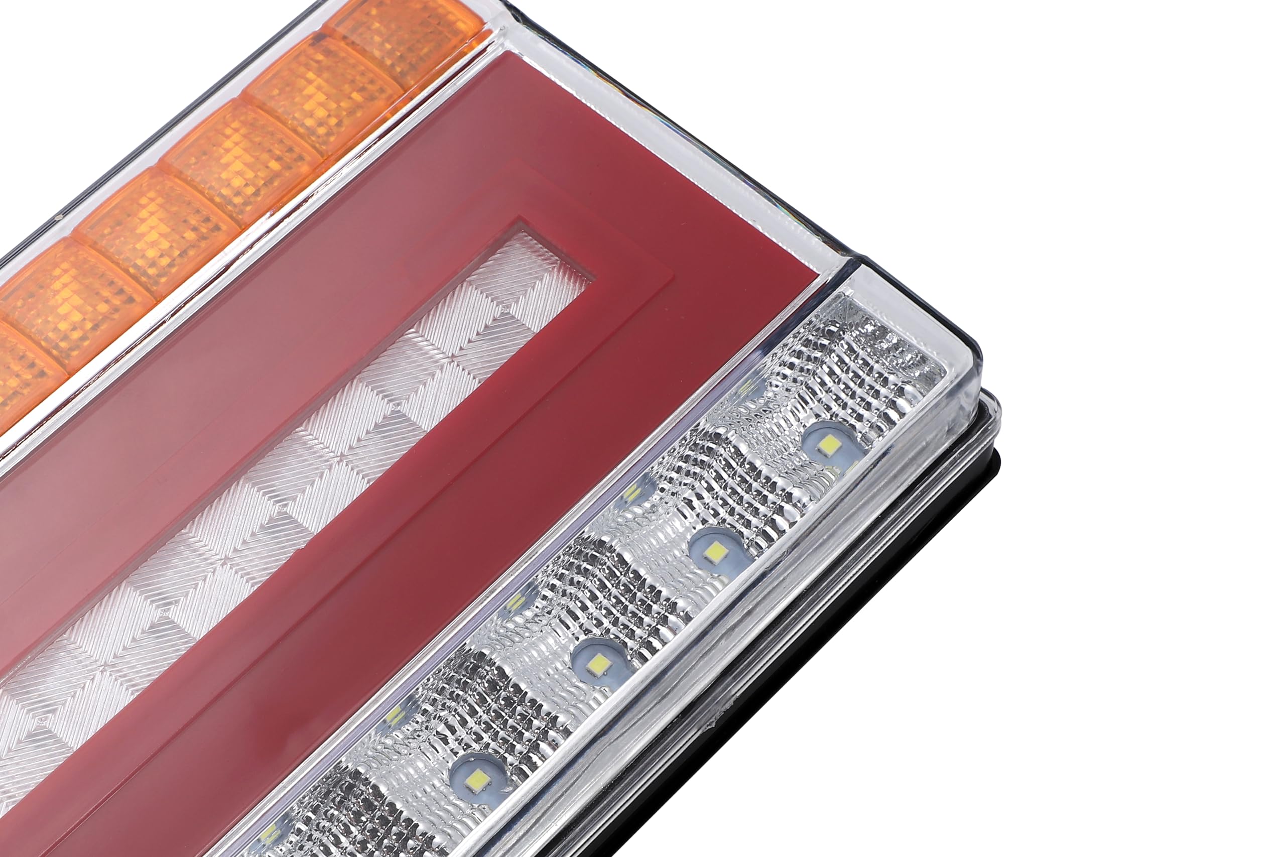 Amazon | Kanoan トラック LED テールランプ 左右セット 24V 流れる 