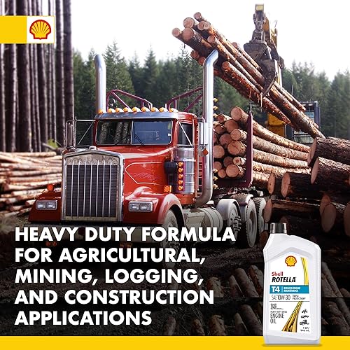 Miniatura 22 de Shell Rotella Aceite de motor T4 Triple Protection 15W-40, 1 cuarto de galón (paquete de 6)