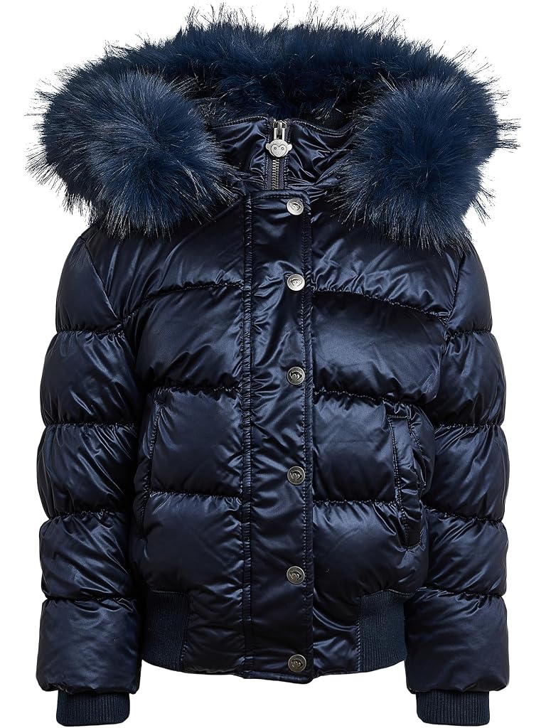 Navy Appaman Kyla Puffer Coat (Toddler/Little Kid/Big Kid)