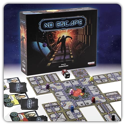 No Escape Board Game - Strategy Board Games for Adults,