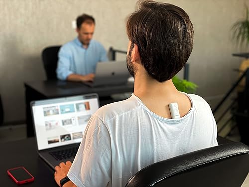 Miniatura 8 de Kodgem Straight Corrector de postura para mujeres y hombres - Entrenador de postura inteligente actualizado - Soporte de enderezador inteligente de