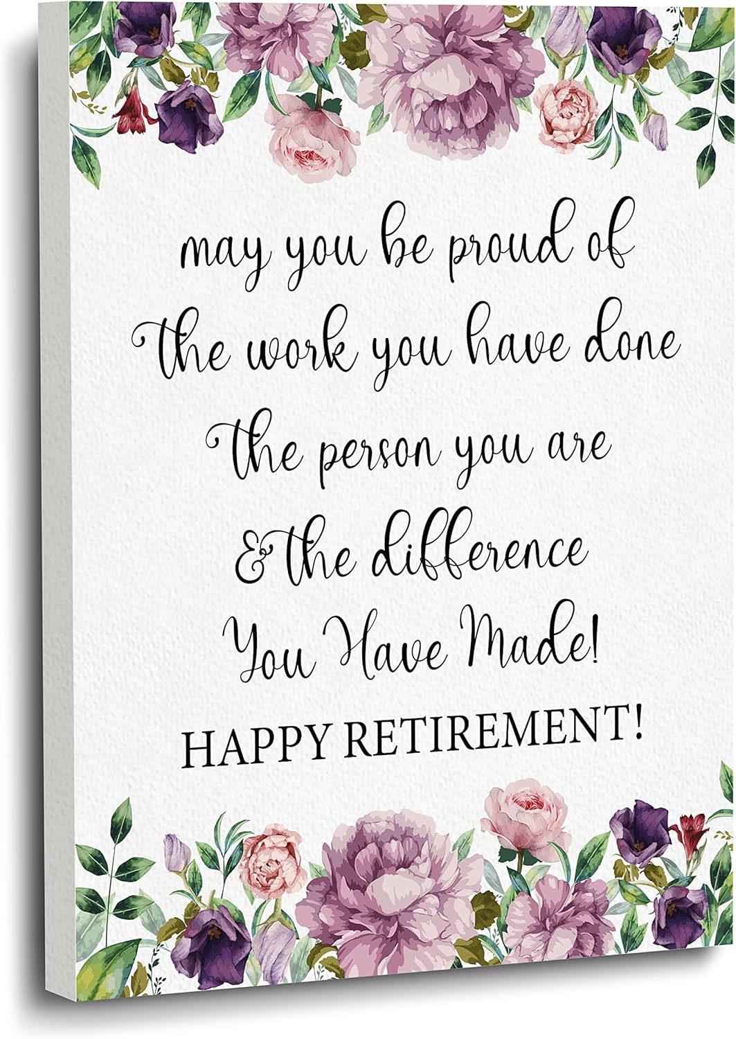 Retirement Gifts For Women Men, Retirement Wall Decor