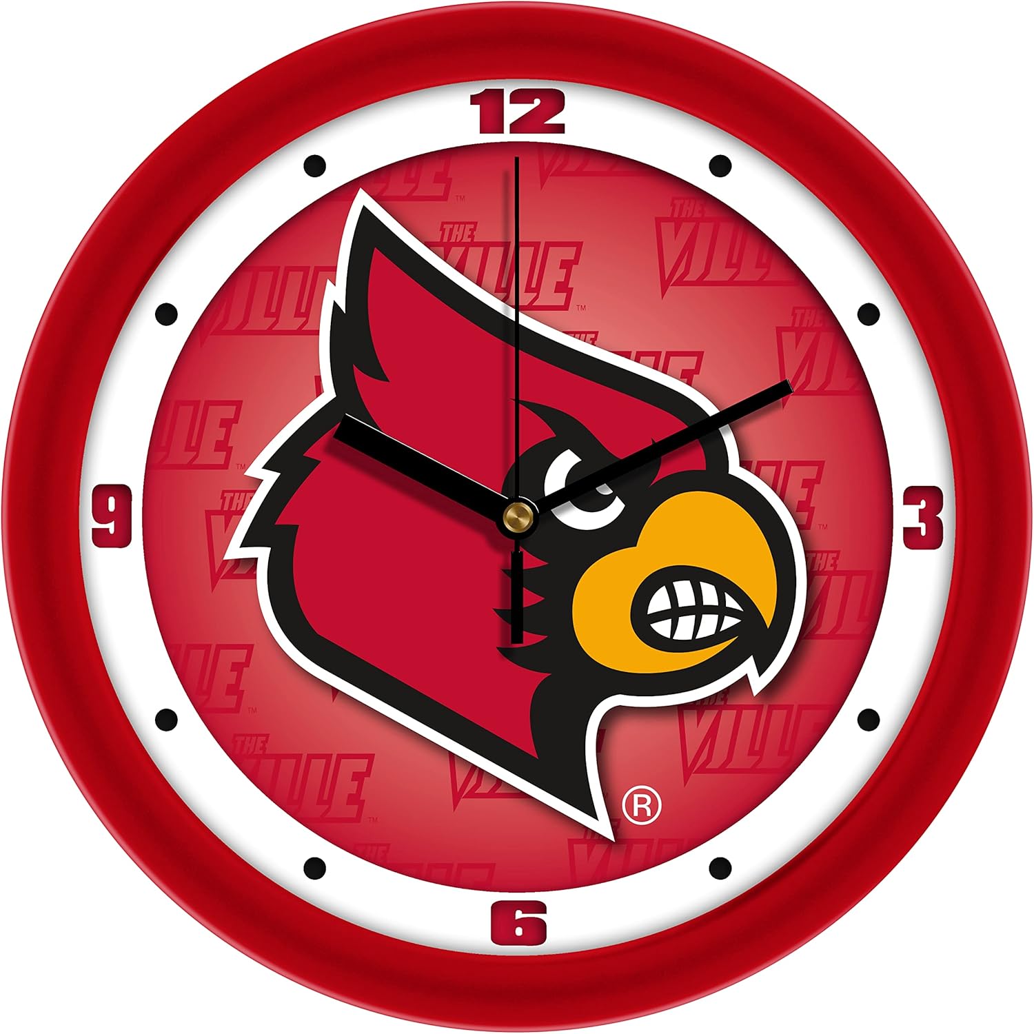 SunTime Louisville Cardinals - Dimension Wall Clock