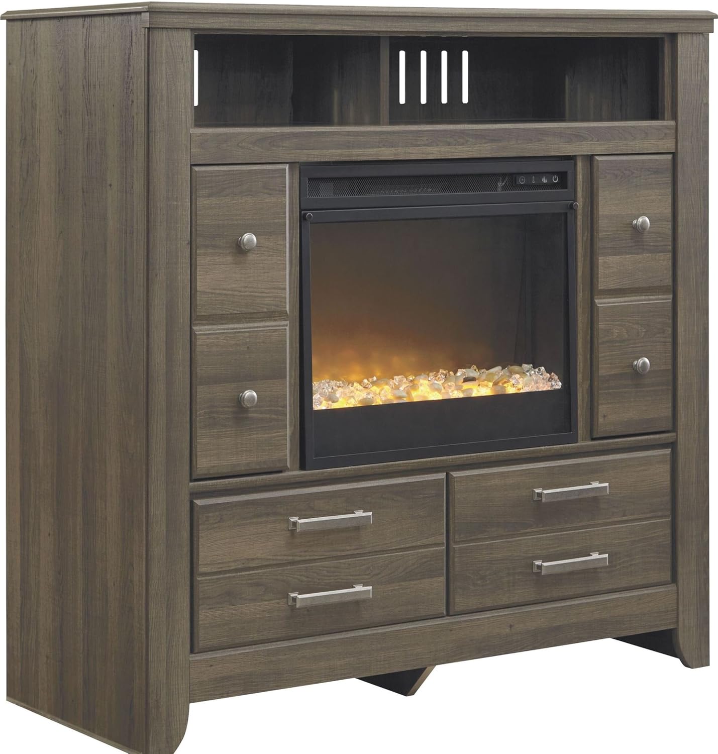 Signature Design by Ashley Juararo Media Chest with Glass