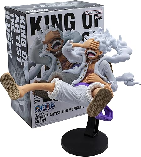 Miniatura 7 de Banpresto - One Piece - El Monkey D. Luffy (Gear 5), Figura King of Artist de Bandai Spirits