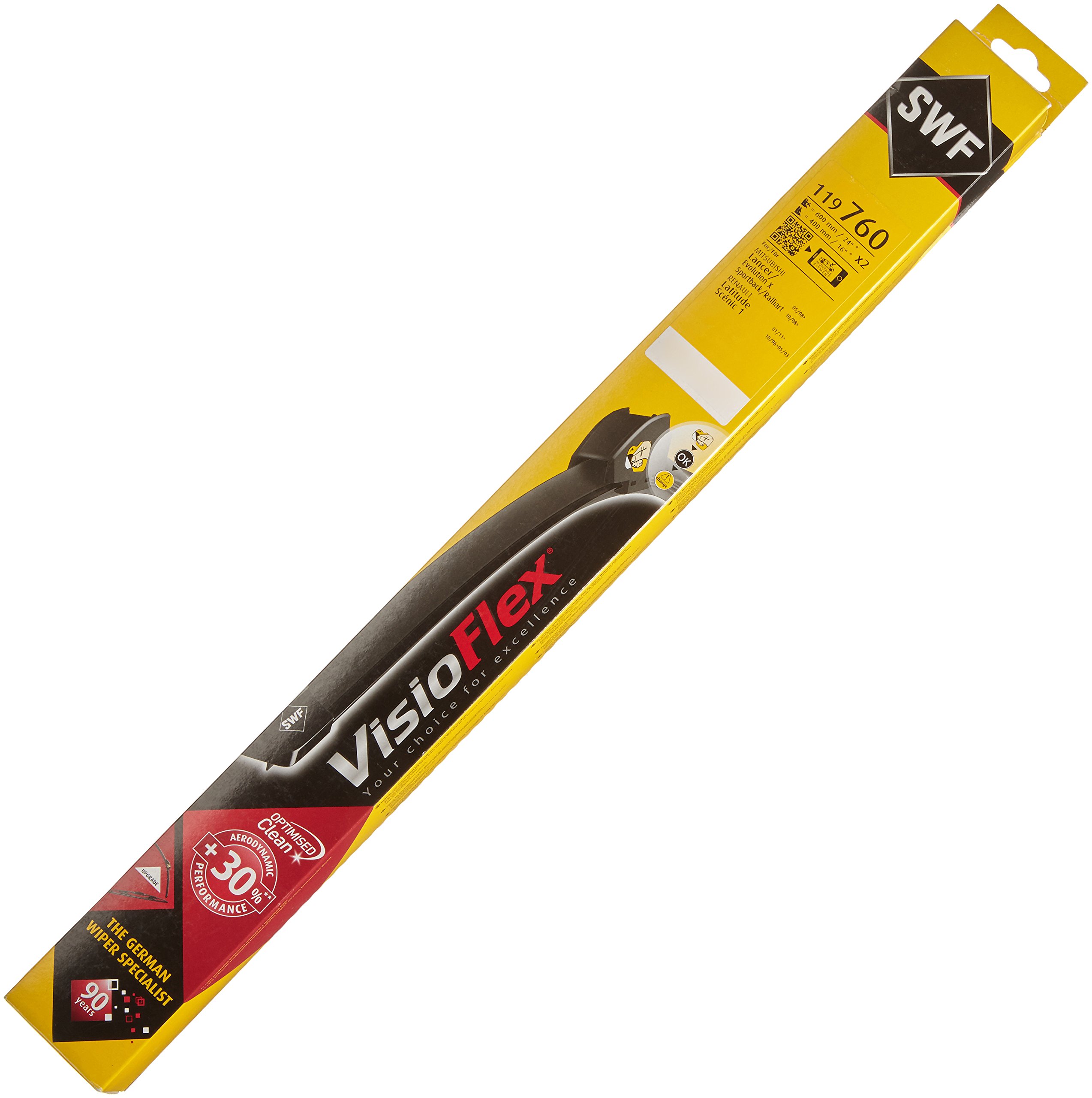Tergicristalli Flat Blade SWF 119785 - Vsioflex Aftermarket Spazzola Tergi Per Chrysler Voyager