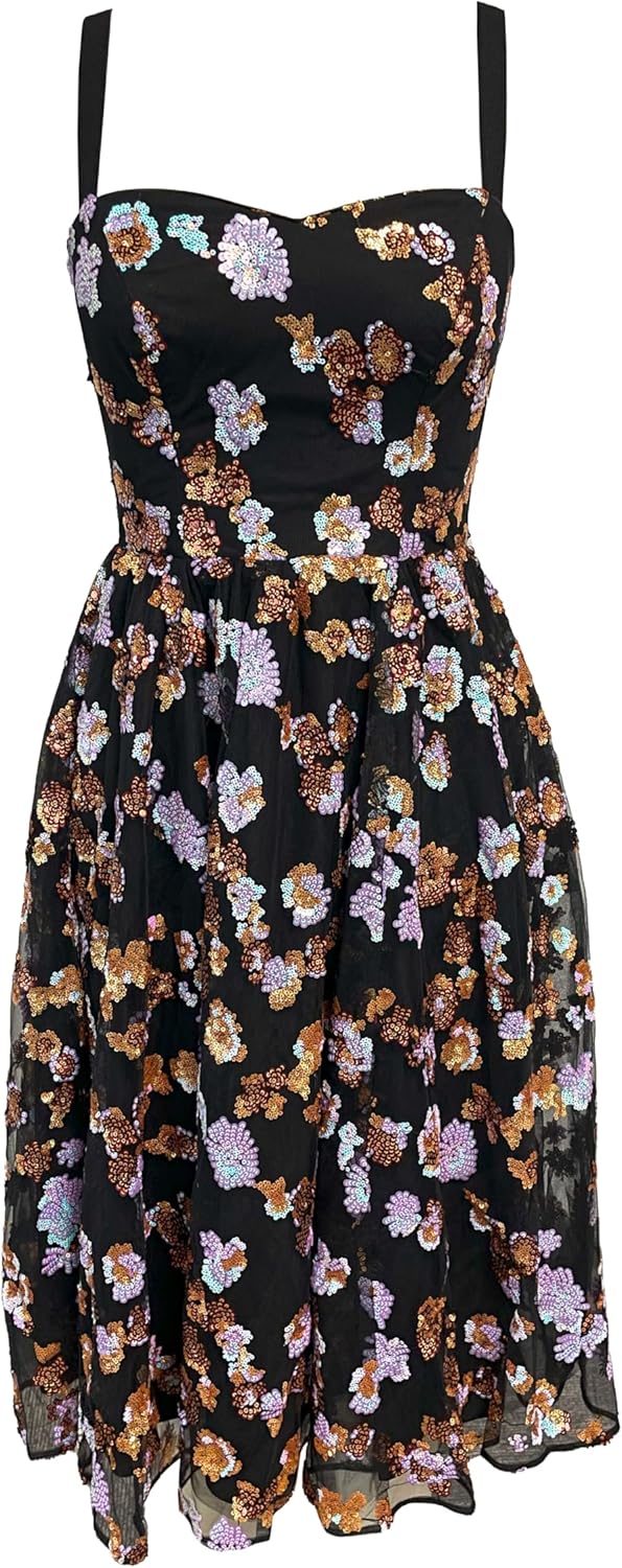 Dress The Population Womens Nessa Fit and Flare Midi Dress - Image 5